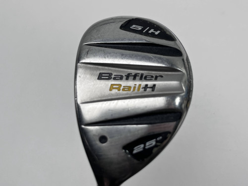Cobra Baffler Rail H 5 Hybrid 25* Fujikura Motore 65g Regular Graphite Mens LH, 1 of 12