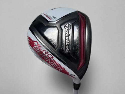 TaylorMade AeroBurner 3 Fairway Wood 15* Matrix Speed Rul-Z 60g Regular RH, 1 of 12
