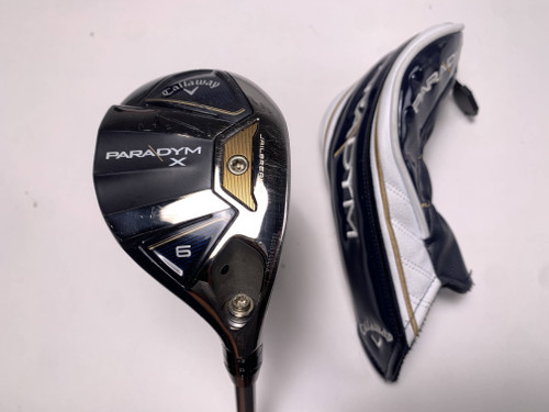 Callaway Paradym X 6 Hybrid 27* Aldila Ascent 40g Ladies Graphite Womens RH HC, 1 of 12