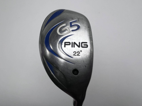 Ping G5 4 Hybrid 22* TFC100H Regular Graphite Mens RH Midsize Grip, 1 of 12