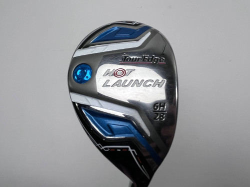 Tour Edge Hot Launch 6 Hybrid 28* Hot Launch 55g Senior Graphite Mens RH, 1 of 12