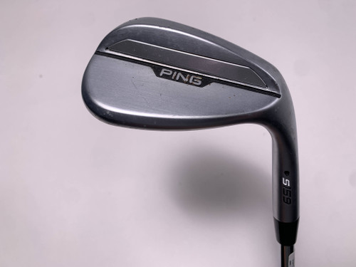 Ping s159 Chrome Lob Wedge LW 58* 6 Bounce T-Grind Black Dot Z-Z115 115g RH, 1 of 12