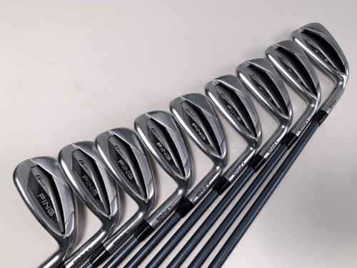 Ping G425 Iron Set 4-PW+GW+SW Green Dot 2* Up Alta CB AWT Soft Regular Senior RH, 1 of 12