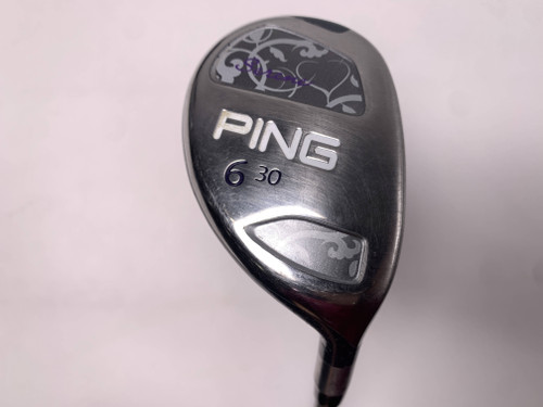 Ping Serene 6 Hybrid 30* ULT210 Ladies Graphite Womens RH Undersize Grip, 1 of 12