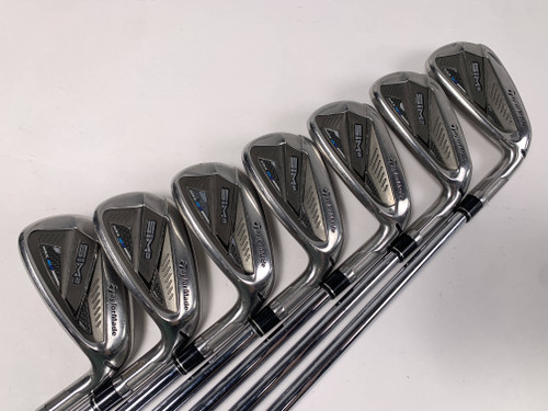 TaylorMade SIM2 MAX Iron Set 5-PW+AW N.S. Pro Modus 3 Tour 105g Stiff Steel RH, 1 of 12