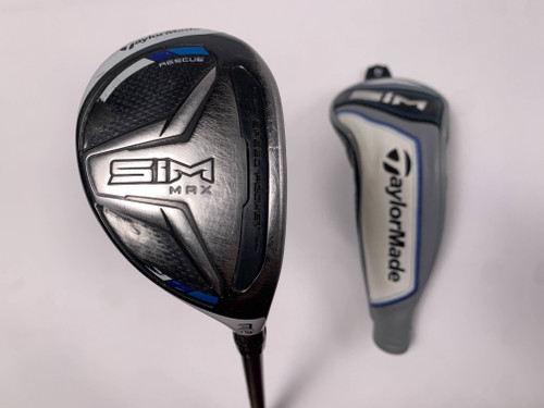 TaylorMade SIM MAX 3 Hybrid 19* Project X HZRDUS Smoke 6.0 80g Stiff RH HC, 1 of 12