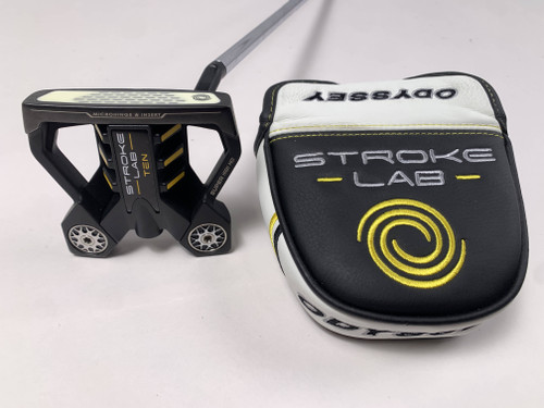 Odyssey Stroke Lab Black Ten Putter 35" SuperStroke Mid Slim 2.0 Mens RH HC, 1 of 12