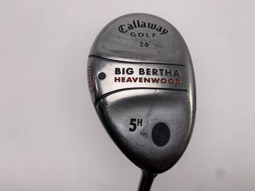 Callaway Big Bertha Heavenwood 5 Hybrid 26* RCH 75w Firm Graphite Mens RH, 1 of 12