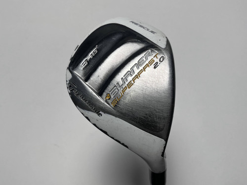TaylorMade Burner Superfast 2.0 3 Hybrid 18* REAX 60g Regular RH Midsize Grip, 1 of 12