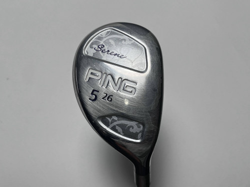 Ping Serene 5 Hybrid 26* ULT210 Ladies Graphite Womens RH Undersize Grip, 1 of 12