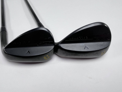 Callaway Opus SP Black Shadow Wedge Set 56* 12 60* 12 Accra iS8 Graphite Mens RH, 1 of 12
