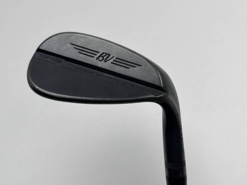 Titleist Vokey SM8 Jet Black Wedge 50* 8 Bounce F-Grind Wedge Steel Mens RH, 1 of 12