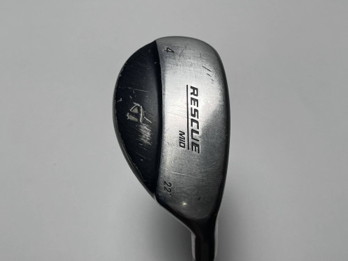 TaylorMade Rescue Mid 4 Hybrid 22* 65g Stiff Graphite Mens RH, 1 of 12