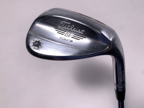 Titleist Vokey SM7 Tour Chrome Wedge 60* 8 Bounce M-Grind Wedge Steel Mens RH, 1 of 12