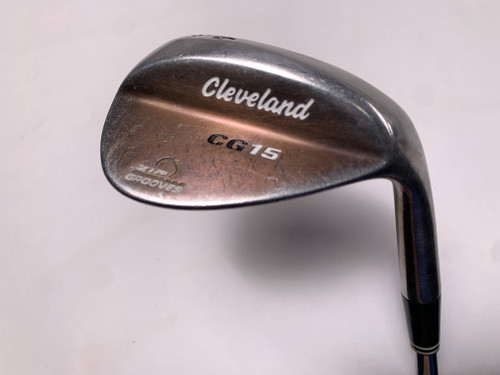 Cleveland CG15 Oil Can Wedge 56* 10 Bounce Traction Wedge Steel Mens RH, 1 of 12