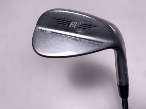 Titleist Vokey SM9 Tour Chrome Wedge 50* 12 Bounce F-Grind Wedge Steel Mens RH, 1 of 12