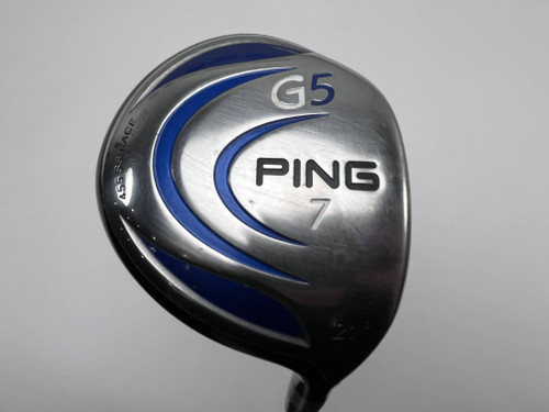 Ping G5 7 Fairway Wood 21* Aldila NV Green 75g Stiff Graphite Mens RH, 1 of 12