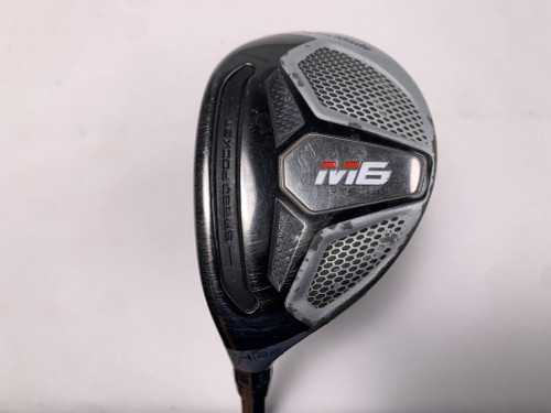 TaylorMade M6 4 Hybrid 22* Fujikura Atmos Red 6R Regular Graphite Mens LH, 1 of 12