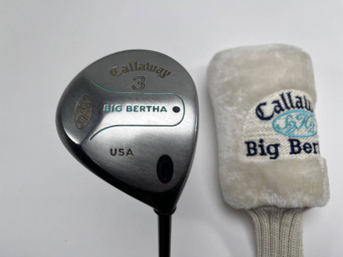 Callaway Big Bertha S2H2 3 Fairway Wood 15* GEMS Ladies Graphite Womens RH HC, 1 of 12