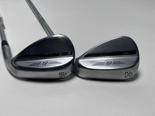 Titleist Vokey SM10 Tour Chrome Wedge Set 52* 8 58* 10 Vokey Wedge Steel Mens RH, 1 of 12