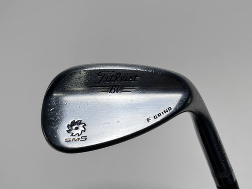 Titleist Vokey SM5 Tour Chrome Gap Wedge GW 52* 8 Bounce F-Grind Wedge RH, 1 of 12
