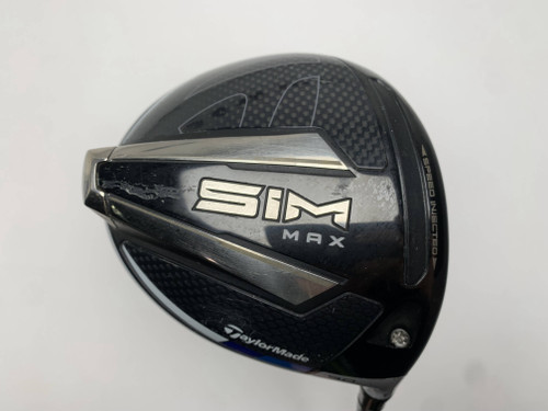 TaylorMade SIM MAX Driver 9* Aldila Rogue 130 MSI 60g Stiff Graphite Mens RH, 1 of 12