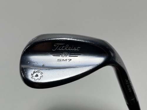 Titleist Vokey SM7 Tour Chrome Lob Wedge LW 58* 12 Bounce D-Grind Wedge RH, 1 of 12
