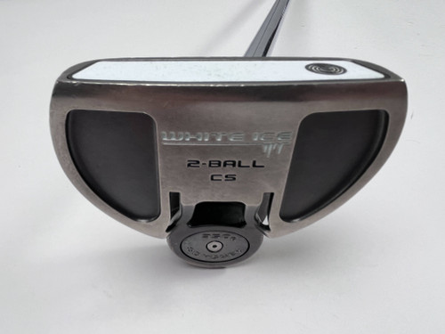 Odyssey White Ice 2-Ball Center Shaft Putter 35" SuperStroke Slim 3.0 Mens RH, 1 of 12