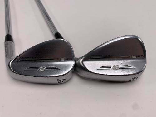 Titleist Vokey SM9 Tour Chrome Wedge Set 50* 12 | 54* 14 Wedge RH, 1 of 12