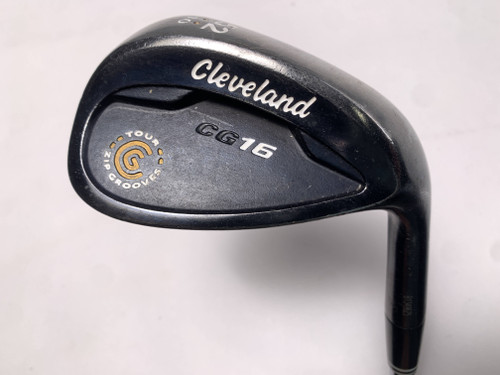 Cleveland CG16 Black Pearl Gap Wedge GW 52* 10 Bounce Traction Wedge RH, 1 of 12