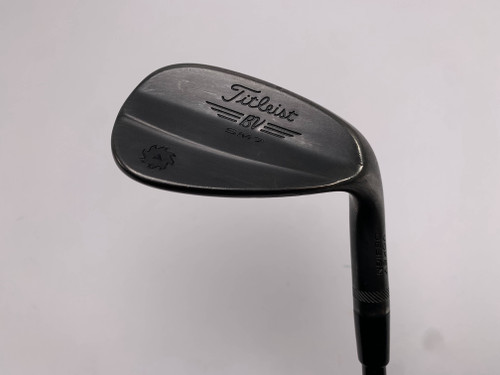 Titleist Vokey SM7 Jet Black Gap Wedge GW 52* 8F DG S400 Black Stiff RH, 1 of 12