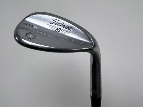 Titleist Vokey SM6 Tour Chrome Lob Wedge LW 60* 10 Bounce S-Grind Wedge RH, 1 of 12