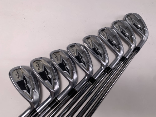 Callaway Apex 19 Iron Set 4-PW+GW Project X Catalyst 6.0 80g Stiff RH, 1 of 12