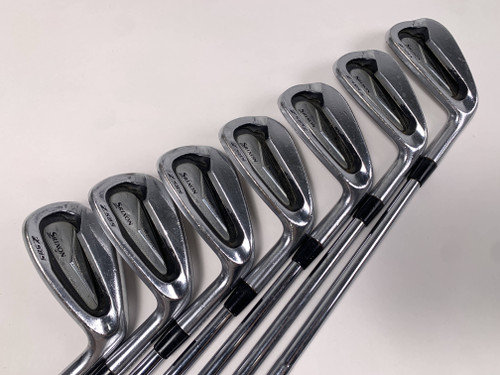 Srixon Z585 Iron Set 5-PW+AW KBS Tour V 110g Stiff Steel RH Midsize Grips +1/2", 1 of 12