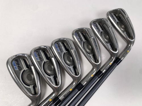 Ping G 2016 Iron Set 5-PW Yellow Dot 1.5* Up CFS Soft Regular Senior RH, 1 of 12
