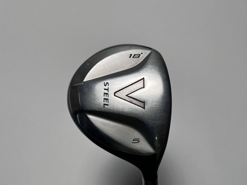 TaylorMade V Steel 5 Fairway Wood 18* MAS2 Regular Graphite Mens RH, 1 of 12