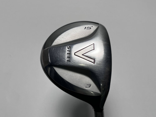 TaylorMade V Steel 3 Fairway Wood 15* MAS2 Regular Graphite Mens RH, 1 of 12