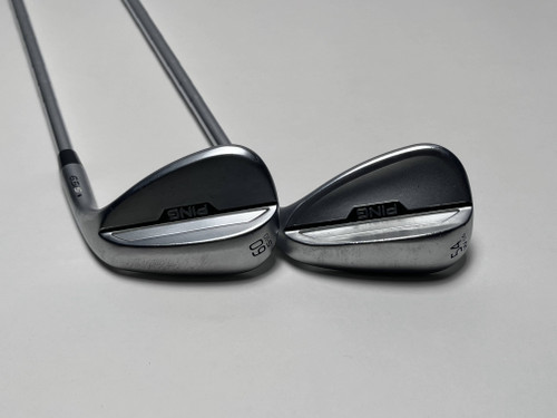 Ping s159 Chrome Wedge Set 54* 14 60* 10 Black Dot Z-Z115 Wedge Steel Mens RH, 1 of 12