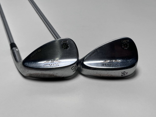 Titleist Vokey SM5 Tour Chrome Wedge Set 56* 10 60* 8 TT DG S200 Steel Mens RH, 1 of 12