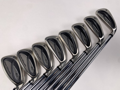 Wilson Fatshaft Iron Set 3-PW FatShaft Regular Steel Mens RH NEW, 1 of 12