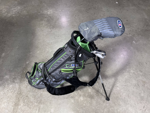 US Kids WT-15s 57" Club Set Driver 4H  7 PW Putter & Bag 57'' Youth Junior LH, 1 of 12