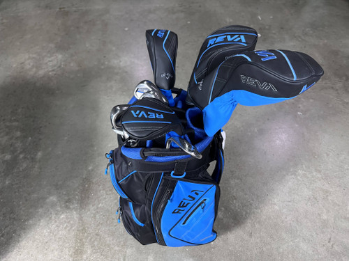 Callaway REVA Club Set Driver 3W 5H-6H 7-SW Putter Ladies Graphite Womens RH Bag, 1 of 12
