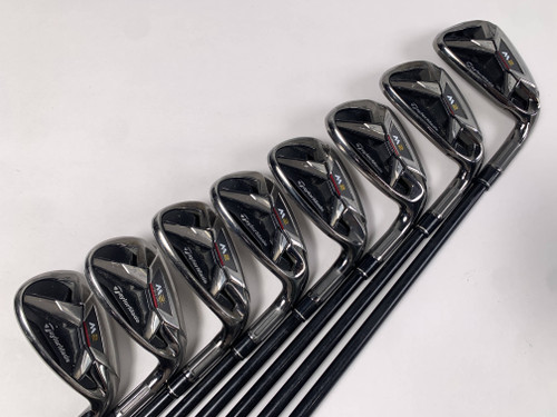 TaylorMade M2 Iron Set 6-PW+GW+SW+LW REAX 55g Senior Graphite Mens RH, 1 of 12