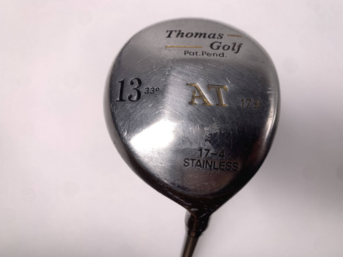 Thomas Golf AT 173 13 Fairway Wood 33* Regular Graphite Mens RH Oversize Grip, 1 of 12