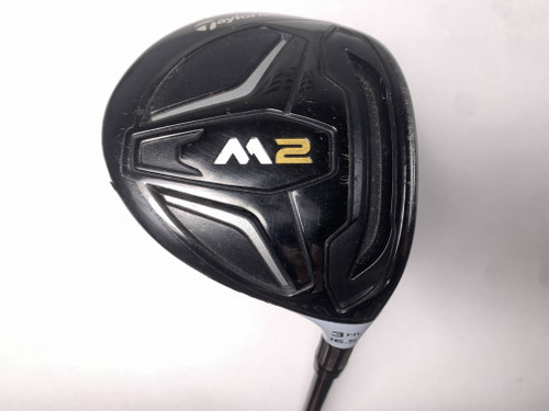 TaylorMade M2 3 HL Fairway Wood 16.5* REAX 65g Regular Graphite RH Oversize Grip, 1 of 12
