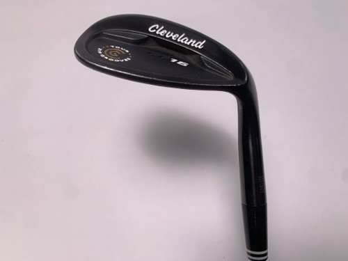 Cleveland CG16 Black Zip Groove Wedge 56* 14 Bounce Traction Wedge Steel Mens RH, 1 of 12