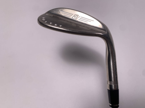 Titleist Vokey SM8 Brushed Steel Wedge 58* 8 Bounce M-Grind Wedge Steel Mens RH, 1 of 12