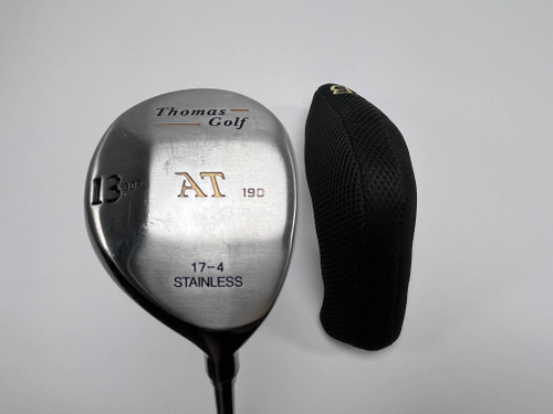 Thomas AT 190 13 Fairway Wood 30* Thomas Golf Senior Graphite Mens RH HC, 1 of 12