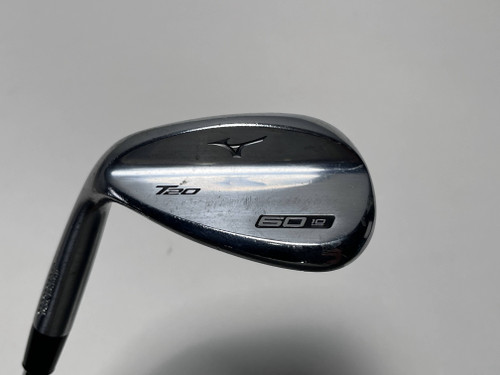 Mizuno T20 Satin Chrome Wedge 60* 10 Bounce S400 Tour Issue Stiff Steel Mens LH, 1 of 12
