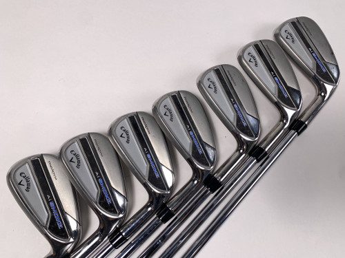 Callaway Paradym Ai Smoke Iron Set 5-PW+GW Elevate MPH 95g Regular RH, 1 of 12